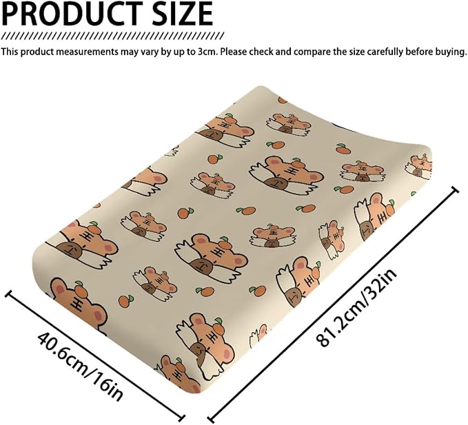 Changing Pad Covers for Boys Girls Carddle Sheet Set for Baby Boys Girls Breathable & Washable Cover