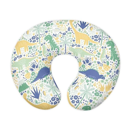 Dinosaur Nursing Pillow Cover for Breastfeeding Pillow Dinosaur Cozy Nursing Pillow Slipcovers Snug Fits Pillow Perfect Newborn Choice for Mom or Baby Quick Dry