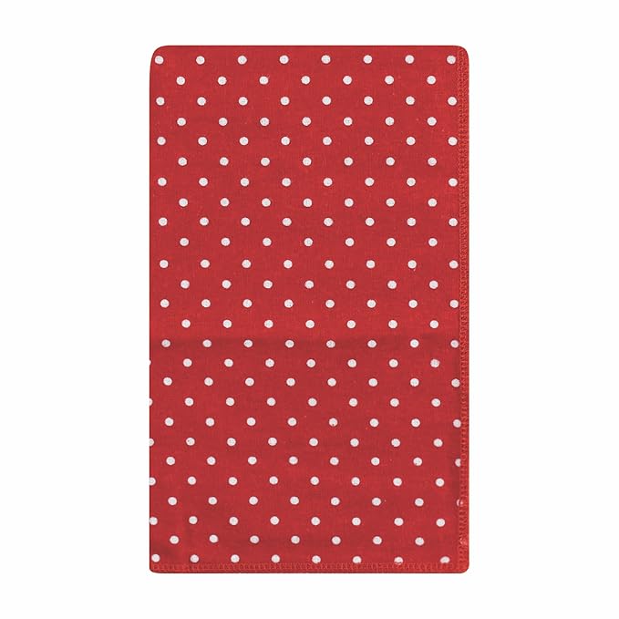 Hudson Baby Unisex Baby Cotton Flannel Burp Cloths, Wildflower, One Size