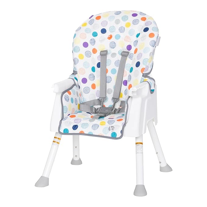 Baby Trend Adapt Plus 6-in-1 EZ Clean High Chair to Toddler Chair, Orbits White