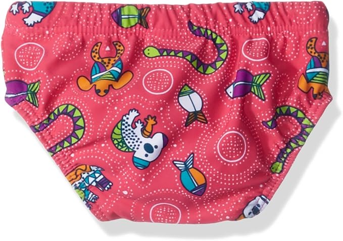 Baby Banz Baby-Girls Newborn Upf 50+ Swim Diaper Solid Coolgardie Pink