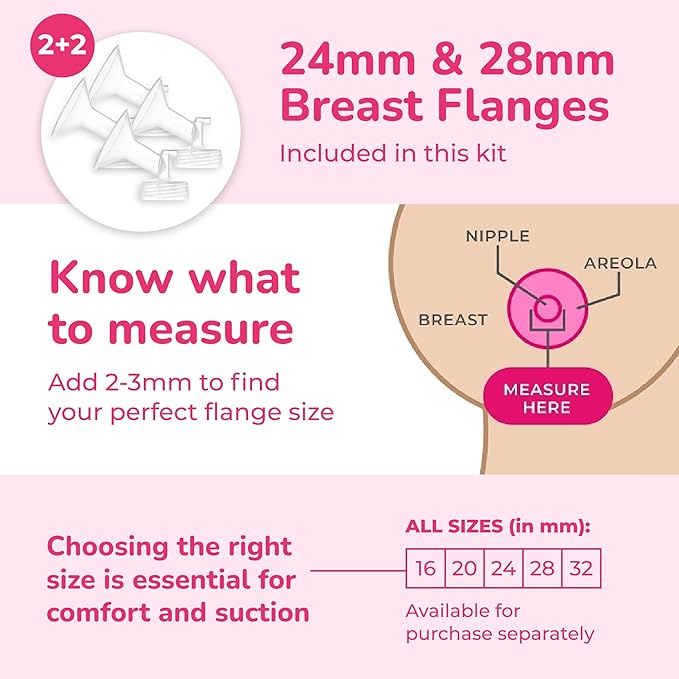 Spectra - Synergy Gold Portable - Dual Adjustable Electric Breast Milk Pump with Tote Bag, Breast Milk Bottles and Cooler for Baby Feeding