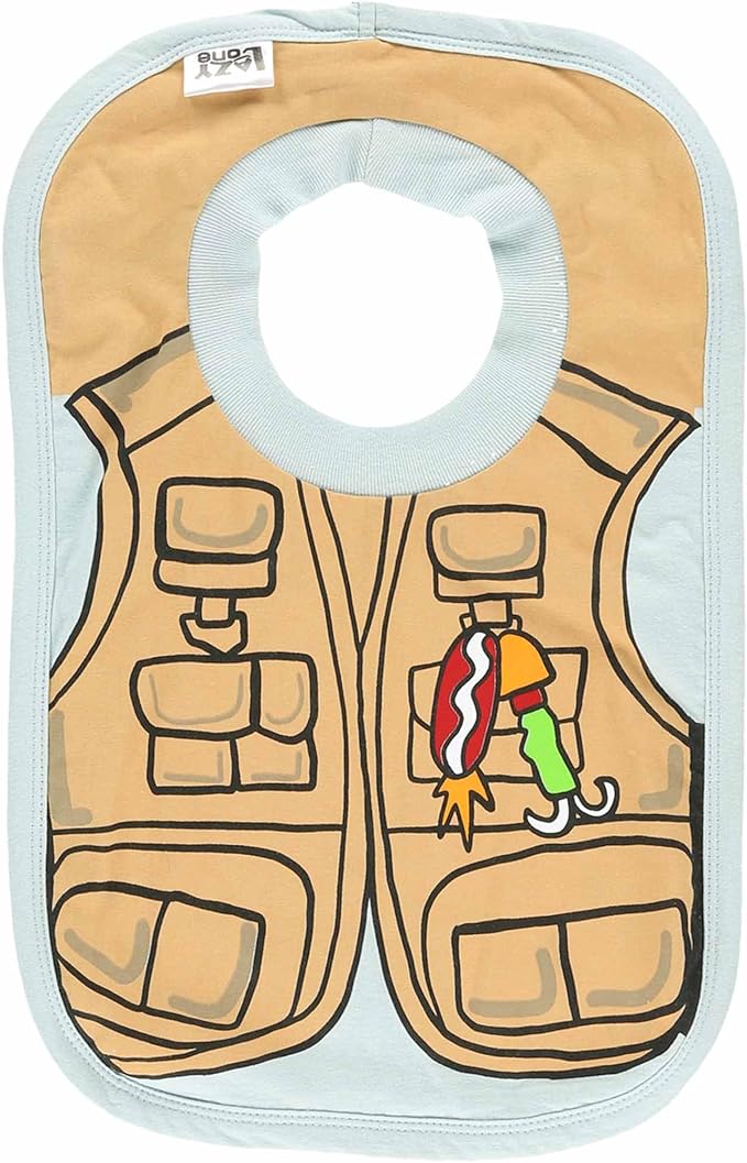 LazyOne Animal-Print Baby Bibs, Cute Baby Shower Gifts