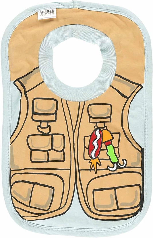 LazyOne Animal-Print Baby Bibs, Cute Baby Shower Gifts