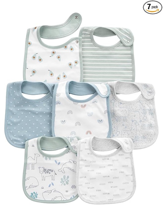 Simple Joys by Carter's Baby 7-Pack Teething Bibs