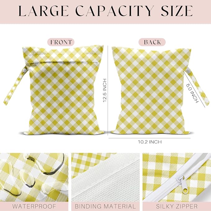 Wet Bag, Wet Dry Bag, For Swimsuit Travel Vacation Beach Pool Weekend Trip Gifts, for Women Friends Bestie Gifts