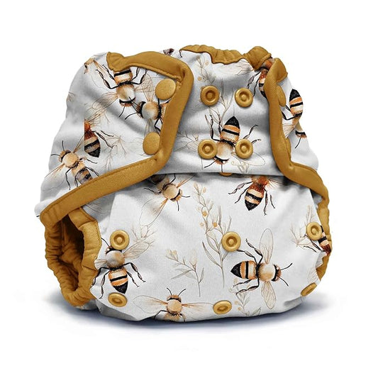 Kanga Care Rumparooz Double Leg Gusset Reusable Cloth Diaper Cover One Size Snap | Harmony 6-35 lbs