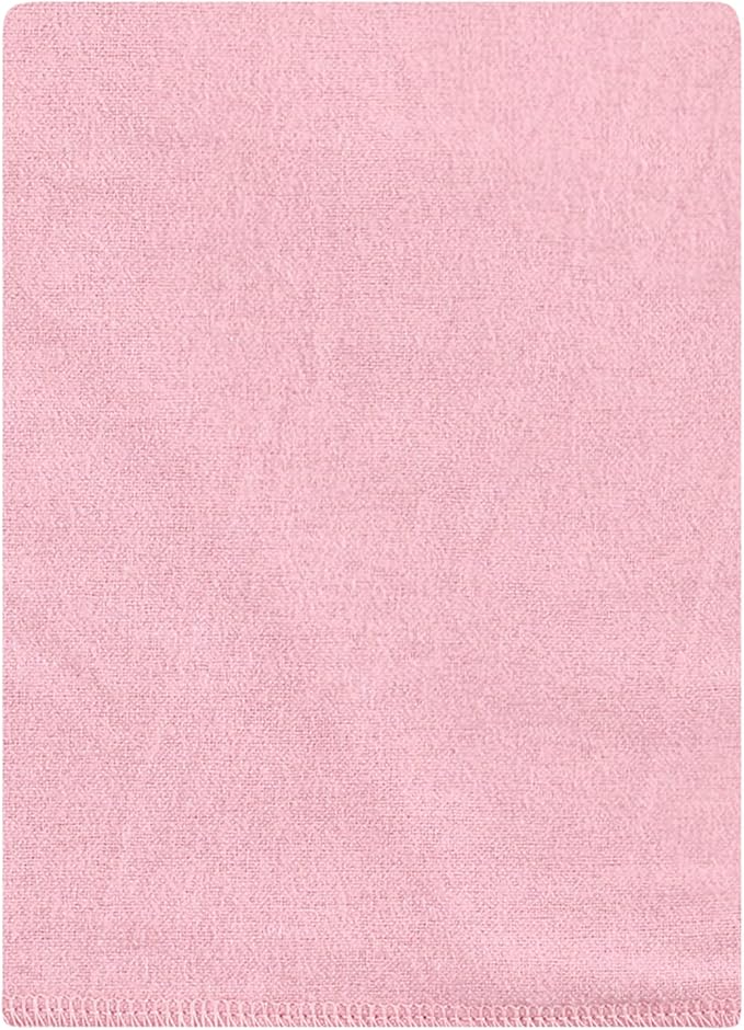 Hudson Baby Unisex Baby Cotton Flannel Burp Cloths Bundle, Pastel Butterfly, One Size