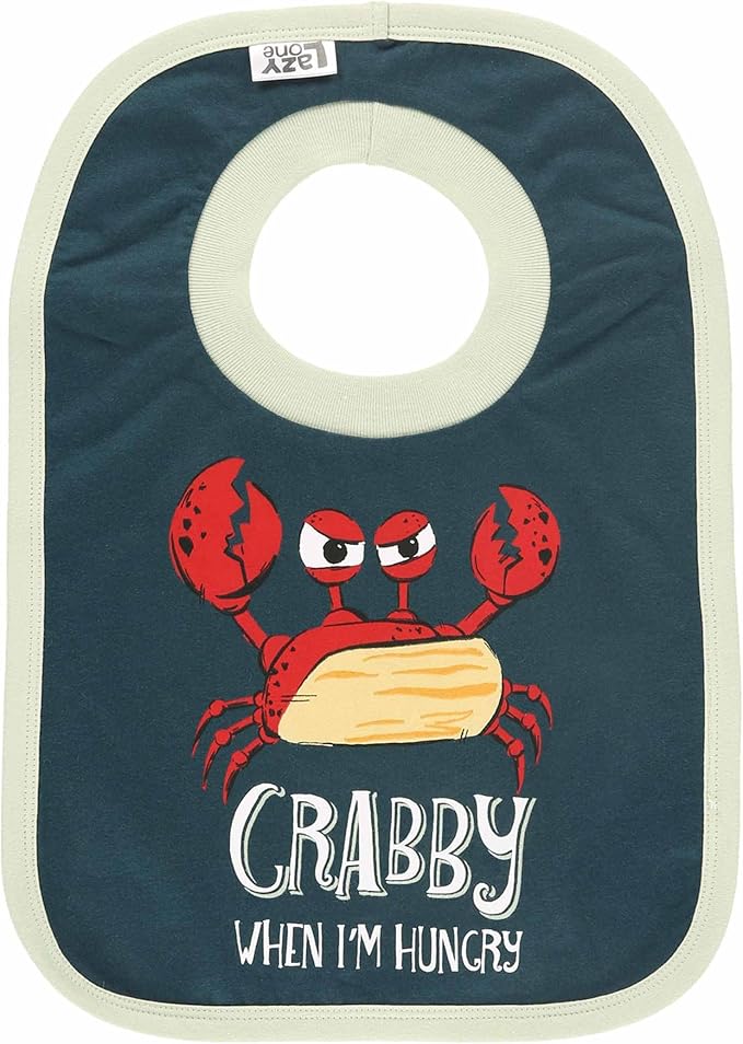 LazyOne Animal-Print Baby Bibs, Cute Baby Shower Gifts