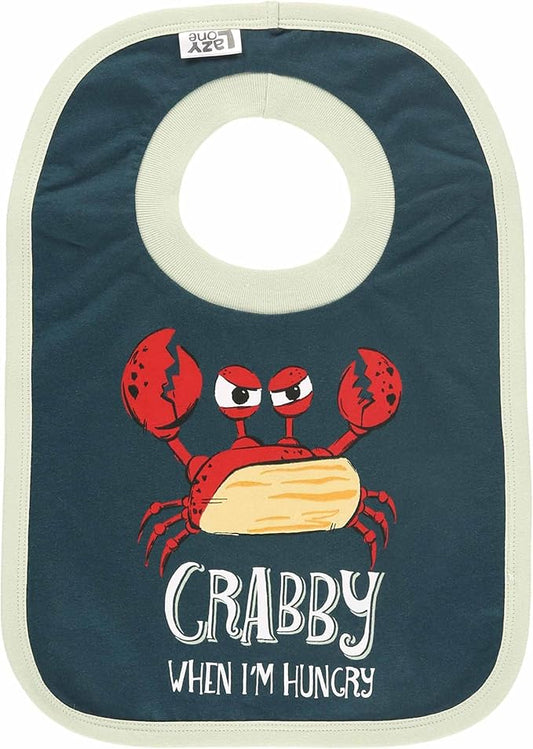 LazyOne Animal-Print Baby Bibs, Cute Baby Shower Gifts