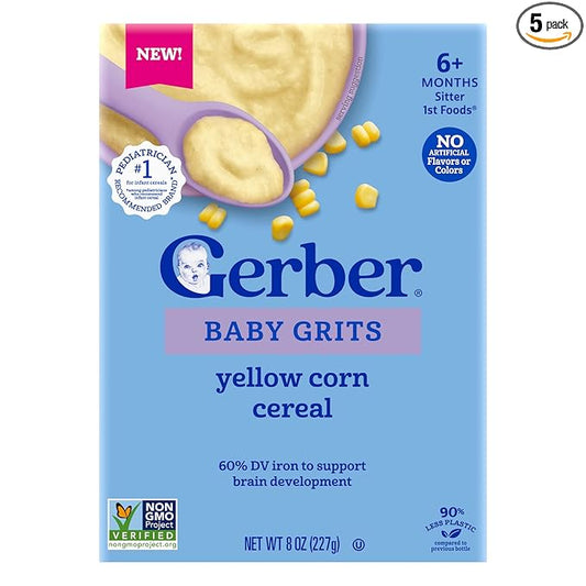 GERBER Cereal 1st Food Corn5x8oz