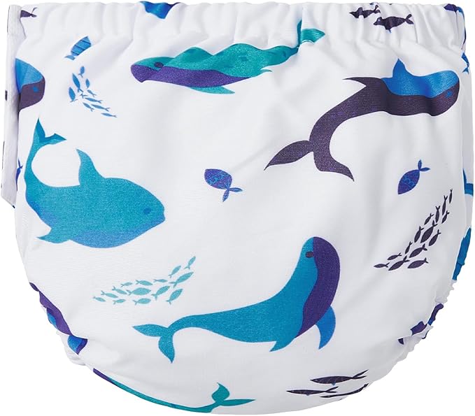 Century Star Baby Reusable Swim Diapers, Pool Swimming Diapers for Toddler Boys Girls, Washable Swimming Pants, Size 2-3, 1 Count