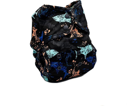 Buttons Cloth Diaper Cover – Snap Super One Size (12-40lbs) (Deep)