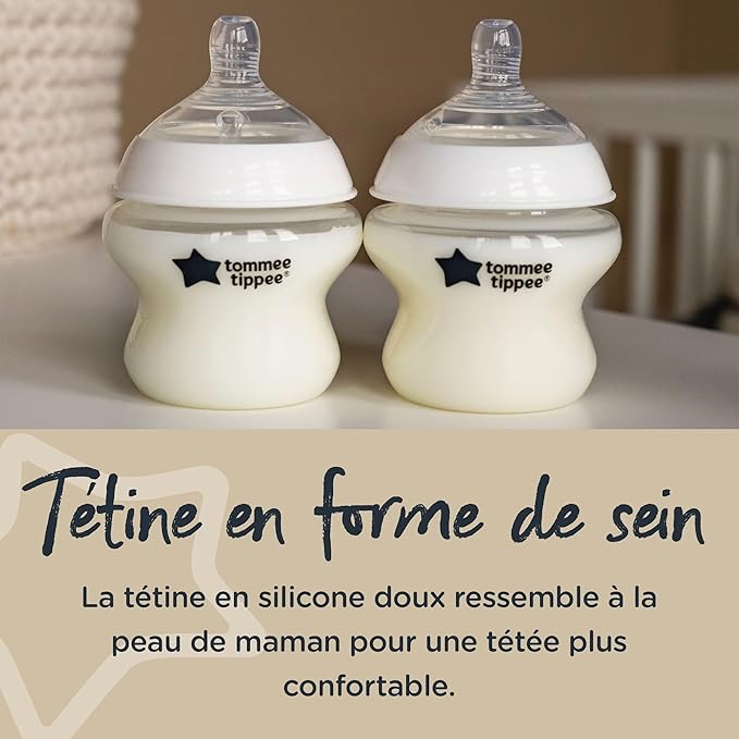 Tommee Tippee Baby Bottle Closer to Nature 2 X 260Ml Pp Decorated Bottle - [4