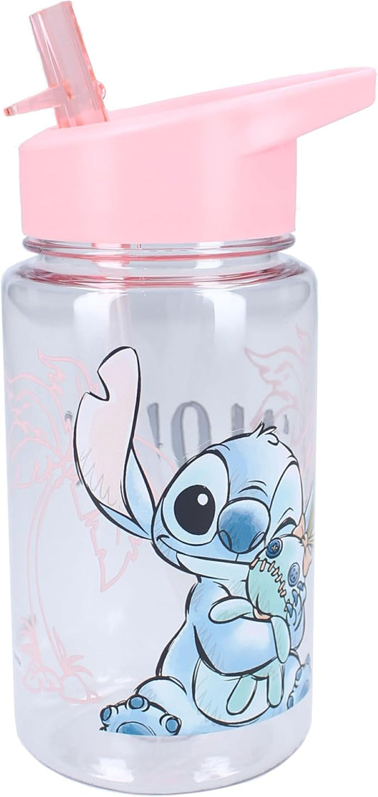 Vadobag STITCH Drink Up Bottle 450 ml Plastic for Disney Lilo and Stitch Drinks