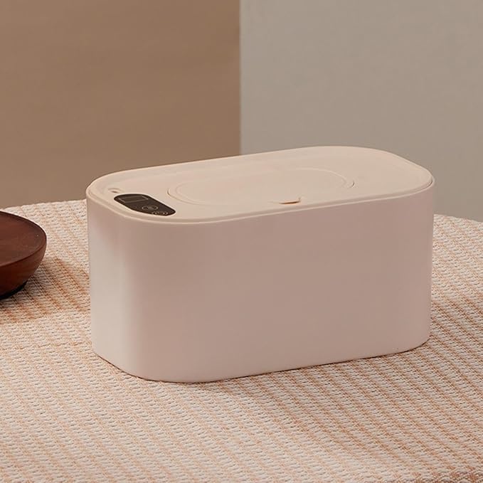 Wet Wipes Dispenser - Baby Wipe Warmer, Baby Portable Large Capacity Wipes Dispenser, Smart Temperature Control Large Capacity Wipe Warmer, Adjustable Wipe Heater Diaper Wipe Warmer for Wet Wipes