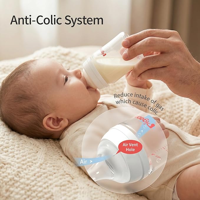 Pigeon Silicone Nipple (LL) with Latch-On Line, Natural Feel, 9+ Months, 4 Counts