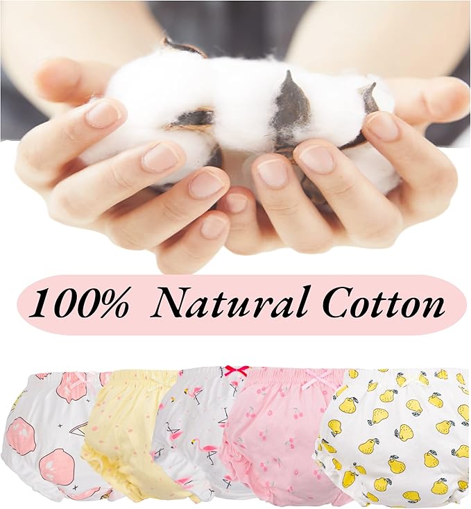 Diaper Cover - Baby Bloomers Cute Diaper Covers for Toddler Girls Underwear