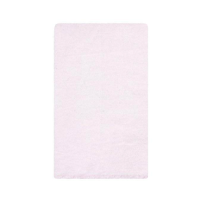 Hudson Baby Unisex Baby Cotton Flannel Burp Cloths, Purple Dainty Floral 10 Pack, One Size