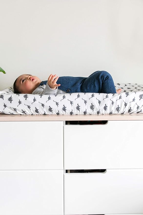 Copper Pearl Premium Knit Changing Pad Cover Soft, Stylish, and Universal Fit for All Standard Diaper Changing Pads, Trendy Design Changing Pad Covers, Wild