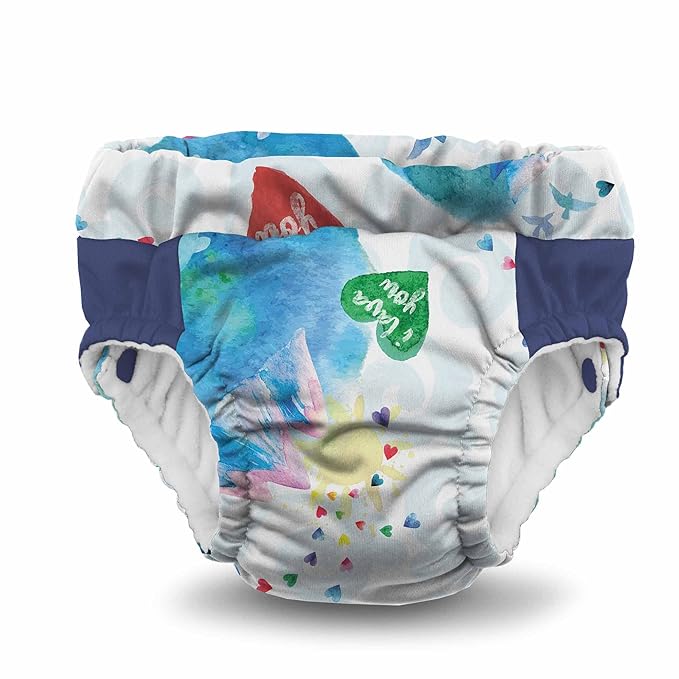 Kanga Care Lil Learnerz Reusable Toilet Training Pants (XSmall - Lava & Nautical)