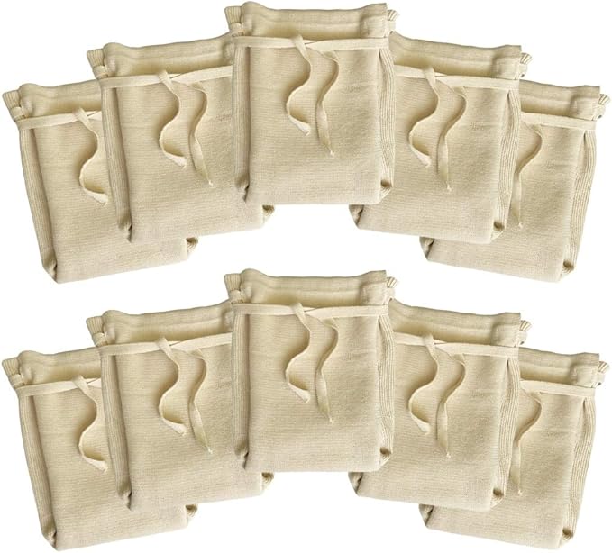 Washable Organic Diapers – Cotton Fitted Cloth Diaper for Baby and Toddler (10-Pack)