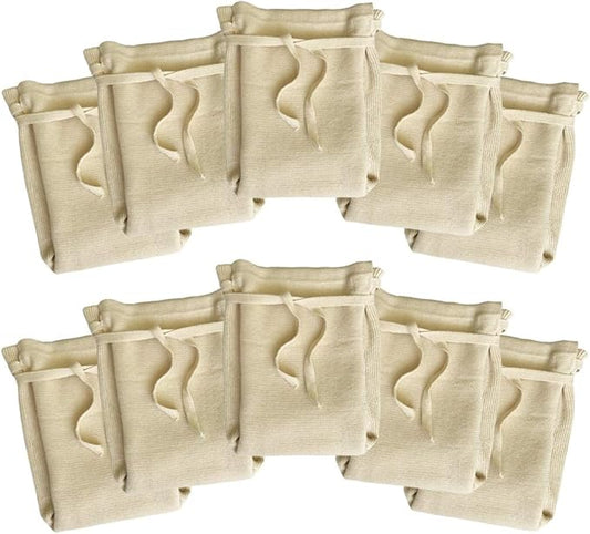 Washable Organic Diapers – Cotton Fitted Cloth Diaper for Baby and Toddler (10-Pack)