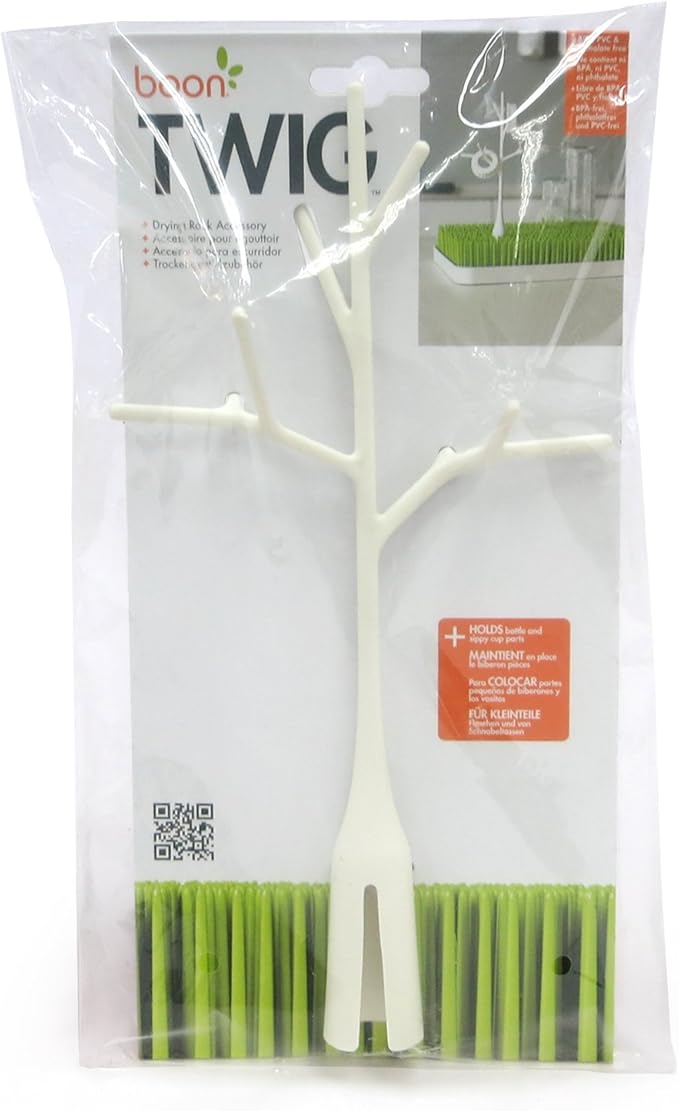 Boon Twig Grass and Lawn Drying Rack Accessory, White
