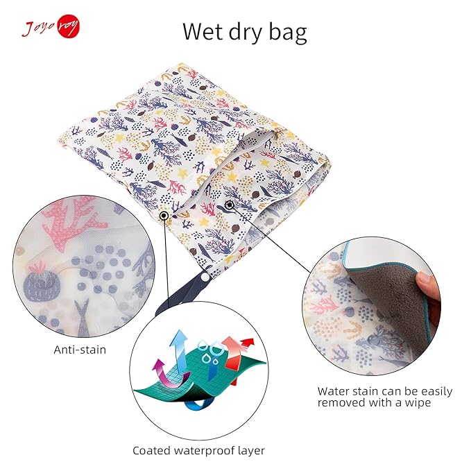 Joyo roy Baby Bag Dry Bag Wet Bags Wet Dry Bags for Diaper Bag Dry Bag Waterproof Wet Bags for Baby Diaper Bag Wet Dry Bag Waterproof Bag Waterproof Dry Bag Wet Bags