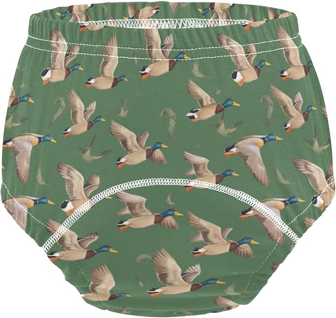 Baby Girls Training Underwear Leakproof Boxers Underwear for Toddler Boys 3T Flying Mallard Ducks