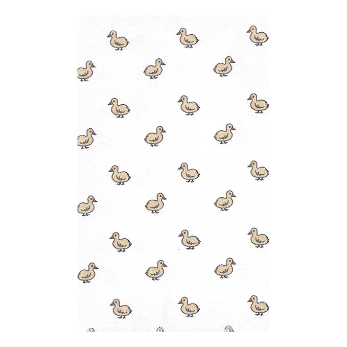 Hudson Baby Unisex Baby Flannel Burp Cloth 10pk, Farm World, One Size