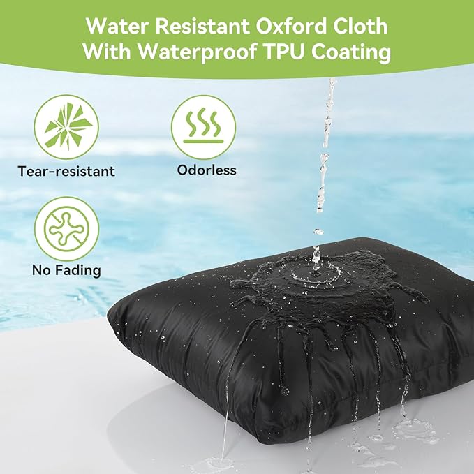 OTraki 2Pcs Exlarge Wet Bag 24x32 inch Reusable Waterproof Wet Dry Bag with Zipper Handle Wet Clothes Washable Laundry Bag for Travel Swimsuit Beach Drying do not exceed 176℉ Black & Grey