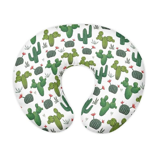 Cactus Nursing Pillow Cover with Zipper Covers Cactus Soft Breastfeeding Cover for Nursing Pillow Unisex Nursing Pillow Slipcovers Machine Wash & Quick Dry