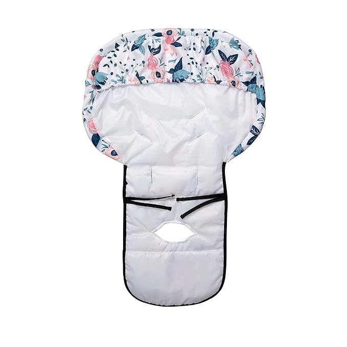 Nuby High Chair Cover Protecting from Spills and Crumbs, Water Resistant, Floral Print