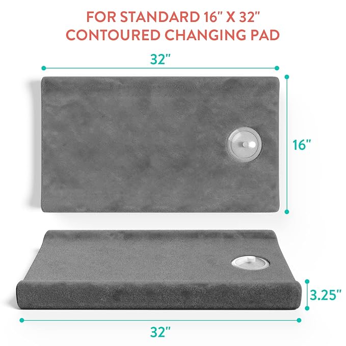 Prince Lionheart IllumiPAD Changing Pad Conversion Kit, Cream