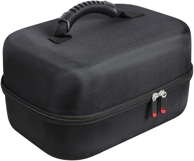 Hermitshell Hard Travel Case for Spectra S1 S2 Plus Electric Breast Milk Pump (Black)