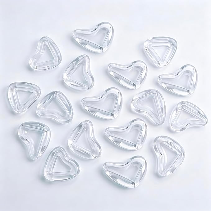 16 Pack Clear Baby Corner Protectors – Teardrop-Shaped Furniture Edge Guards for Baby Proofing – Soft PVC Table Corner Covers for Safety on Tables, Cabinets, Shelves – Childproof Bumpers for Home