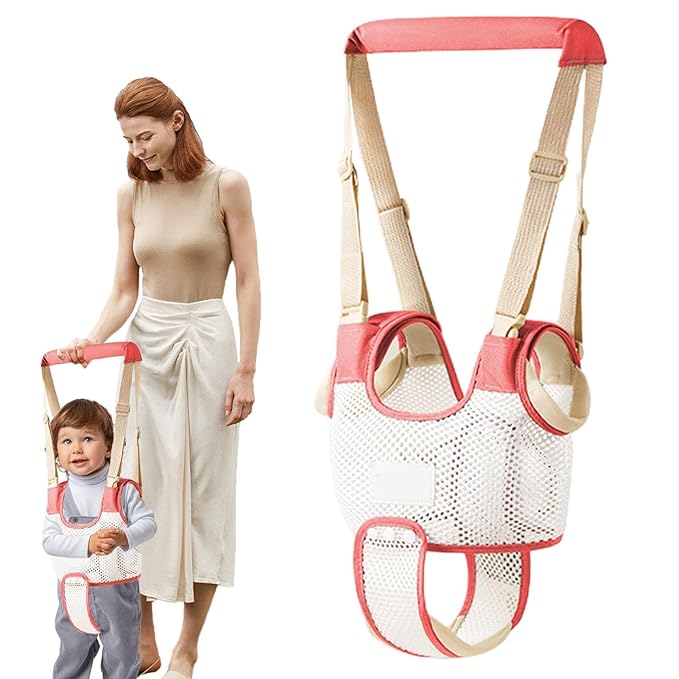 Toddler Walking Harness - Child Walker Assistant Belt, Adjustable Baby Walking Aid | Breathable Backpack Leashh for Kids, Toddler Walking Support Strap, Safe Walking Helper Suitable for Children