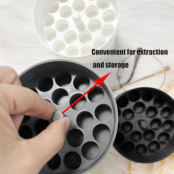 3ml Vial inserts for Hydrapeak Food Thermos, Holds 20 Vials in 18 and 32oz Hydrapeak Food Thermos,Grey