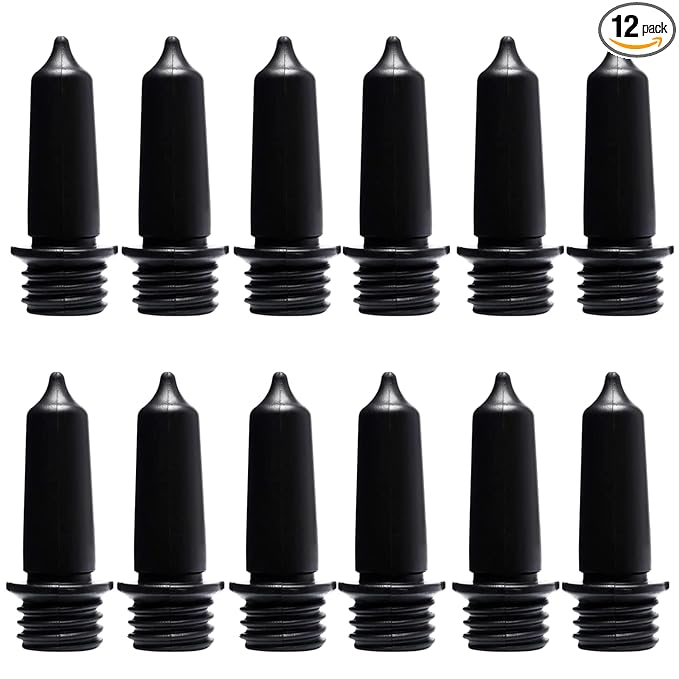 Thriver Screw-in Calf Teat – Soft Rubber Vanilla-Scented Replacement Nipples for Calf Feeders – Leak-Resistant Design, Durable Screw-in Fit (12)