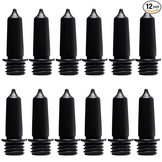 Thriver Screw-in Calf Teat – Soft Rubber Vanilla-Scented Replacement Nipples for Calf Feeders – Leak-Resistant Design, Durable Screw-in Fit (12)