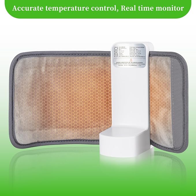 Portable Bottle Warmer, Fast Warming Comfortable Baby Feeding On The Go, Waterless Milk Warming with Battery-Powered for Home Outdoor
