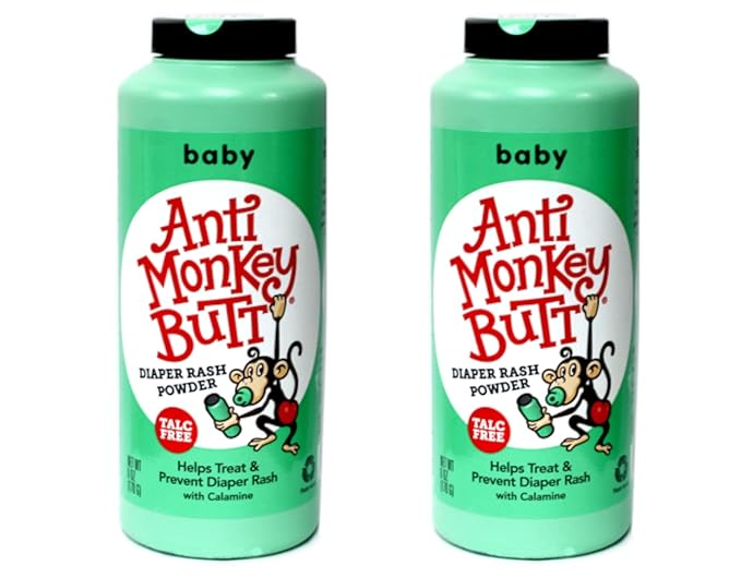 Anti Monkey Butt Baby Powder 6 oz.