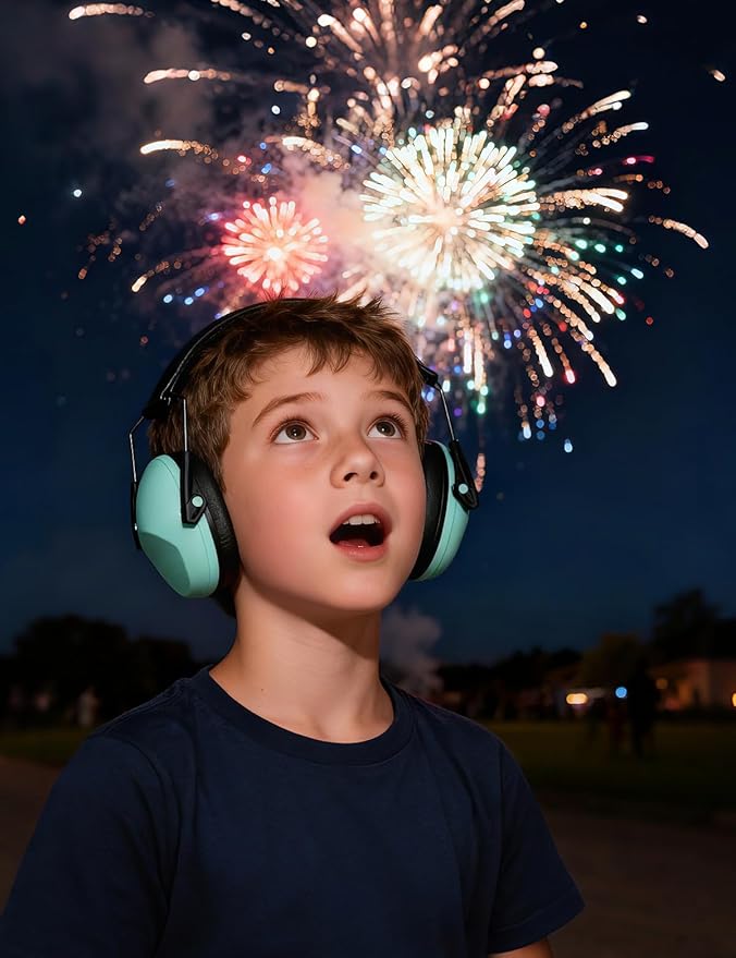 sundee Kids Noise Cancelling Headphones Ear Muffs for Noise Reduction Hearing Protection for Autism Chirldren