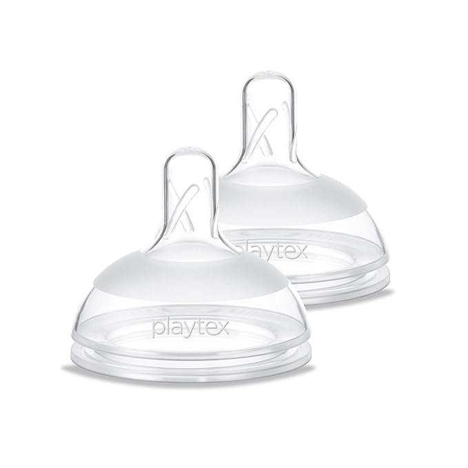 Playtex Baby Naturalatch Comfort Nipples, Medium Flow, 2 Count