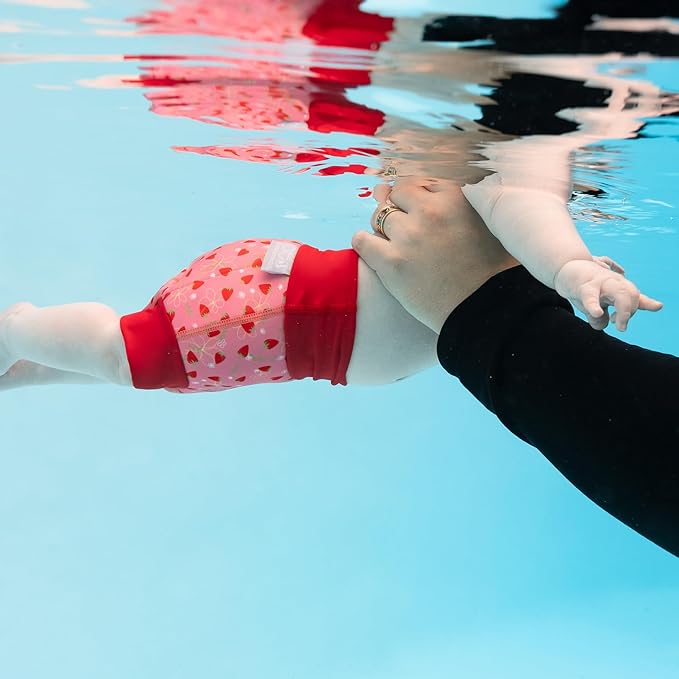 Splash About Happy Nappy Duo, Strawberry Field, 2-3 Years