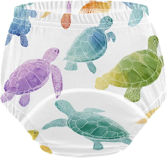 Toddler Potty Training Underwear Cotton Absorbent Soft Baby Girl Boy Potty Training Pant 2T-5T