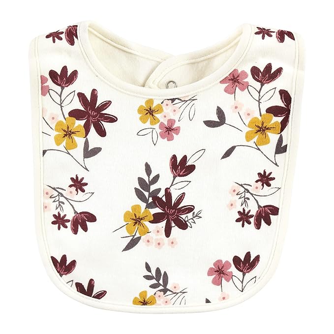 Hudson Baby Unisex Baby Cotton Bibs, Mommys Bestie, One Size