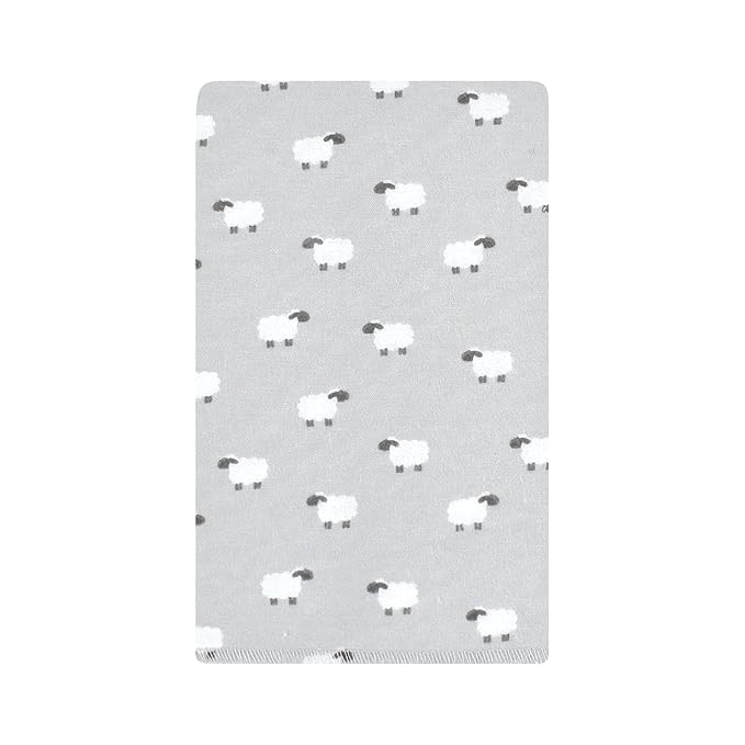 Hudson Baby Unisex Baby Cotton Flannel Burp Cloths, Cute Farm 10-Pack, One Size