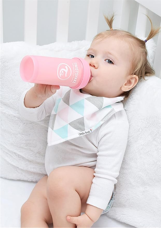 Twistshake Anti-Colic 260ml/8oz Pastel White
